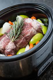 Slow Cooked Pot Roast with Chateau Morrisette's Sweet Mountain Apple