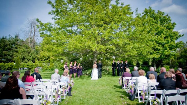 wedding at Chateau Morrisette