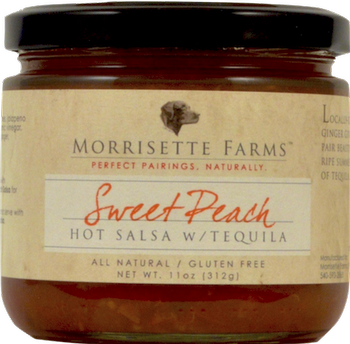 Sweet Peach Hot Salsa