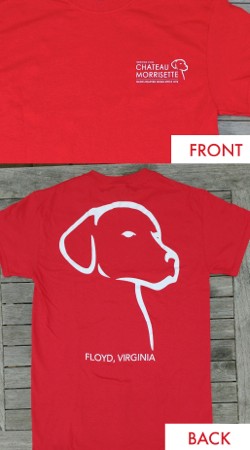 Dog Logo T-Shirt Red