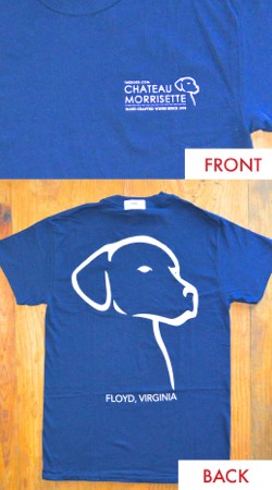 Dog Logo T-Shirt Navy Blue