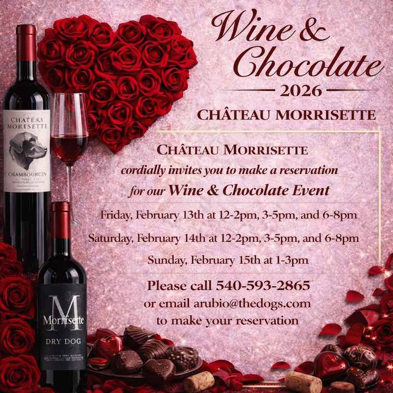 Wine and Chocolate special event