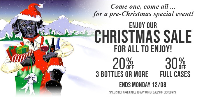 December Wine Sale 2025