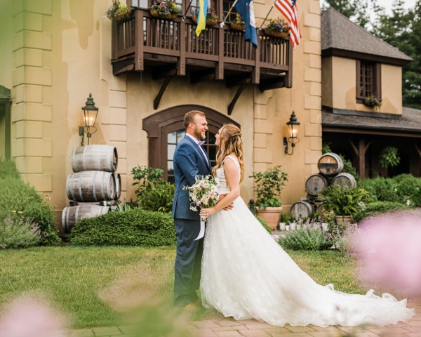 Wedding events at Chateau Morrisette