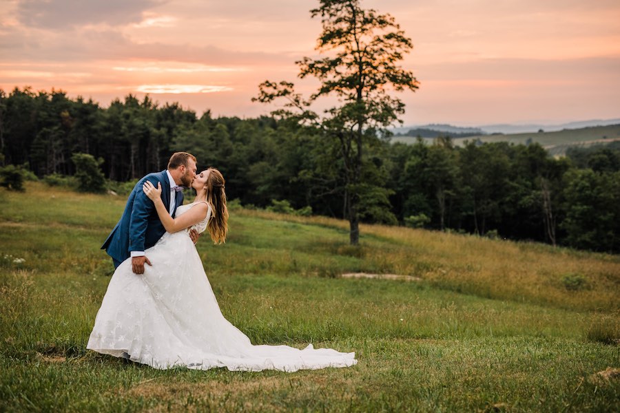 Private wedding event at Chateau Morrisette